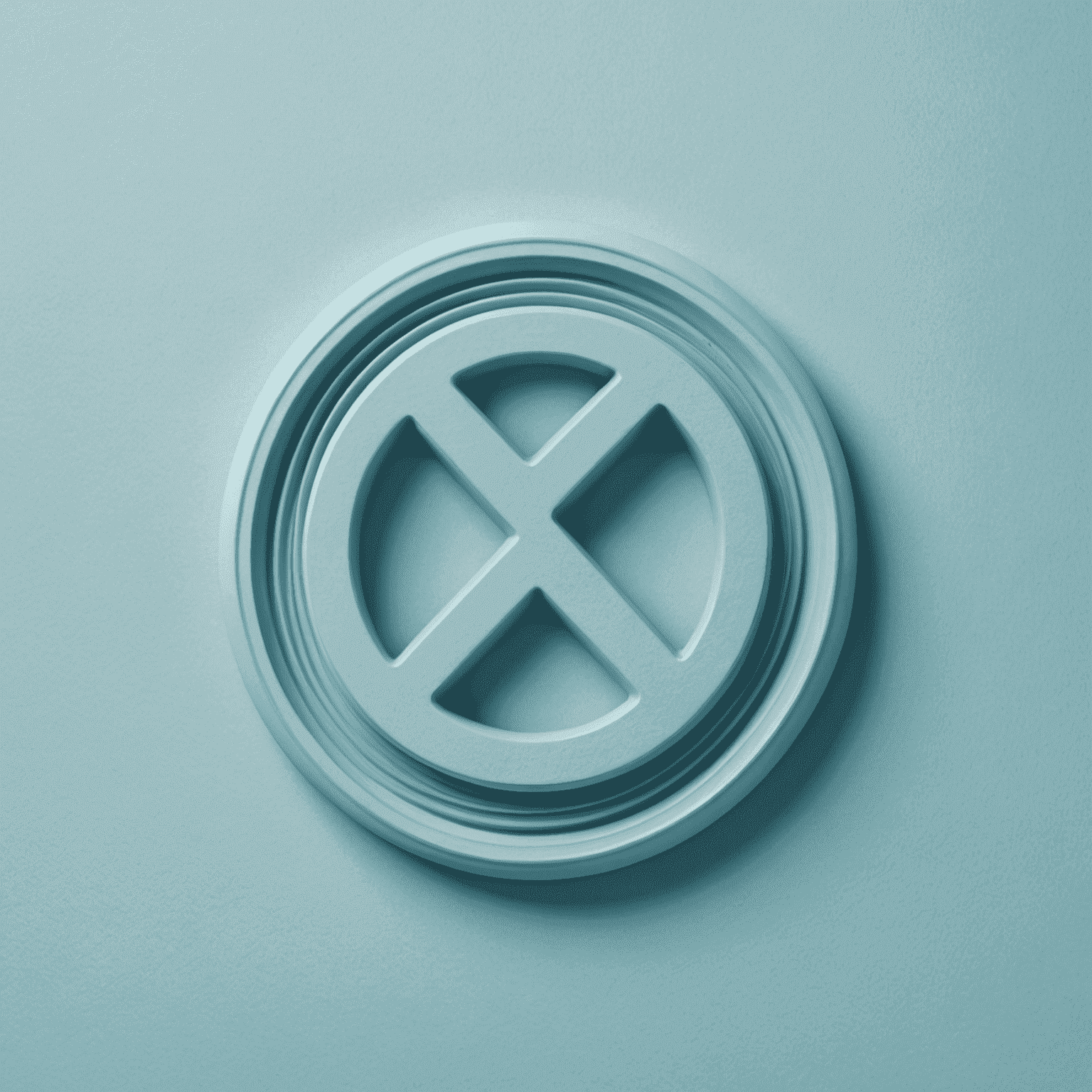 Spinde Logo - Ein stilisiertes S in sanftem Pastellblau, das Gemeinschaft und Zusammenhalt symbolisiert